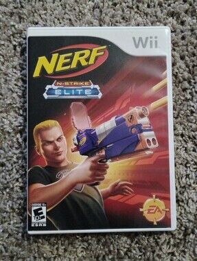 Nerf N-Strike Elite (Nintendo Wii) - Complete In Box (CIB) w/ Manual
